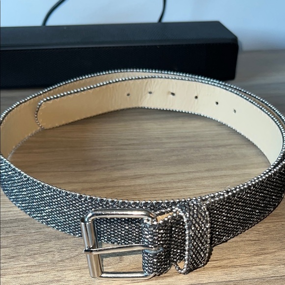 Torrid Rhinestone Chrystal Textured Belt! Beaded Bedazzled Studs. Glitter. Plus - Picture 9 of 11